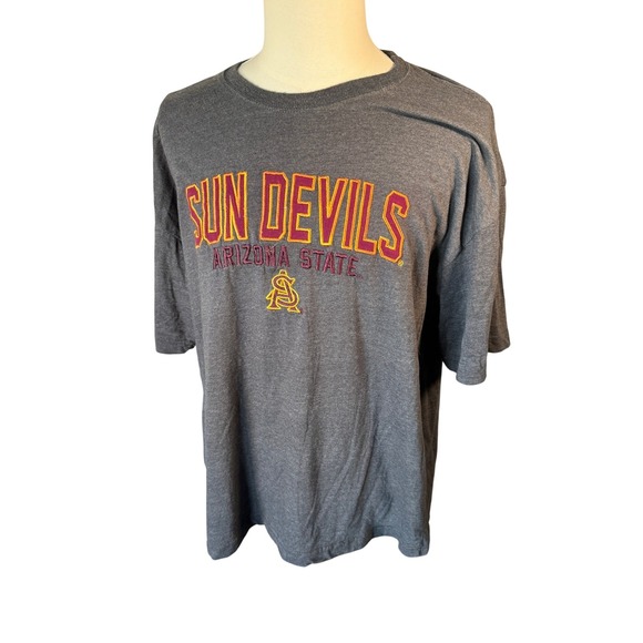 Old Varsity Brand Other - Old Varsity Brand Sun Devils Arizona State T Shirt‎ 2XL Gray Short Sleeve